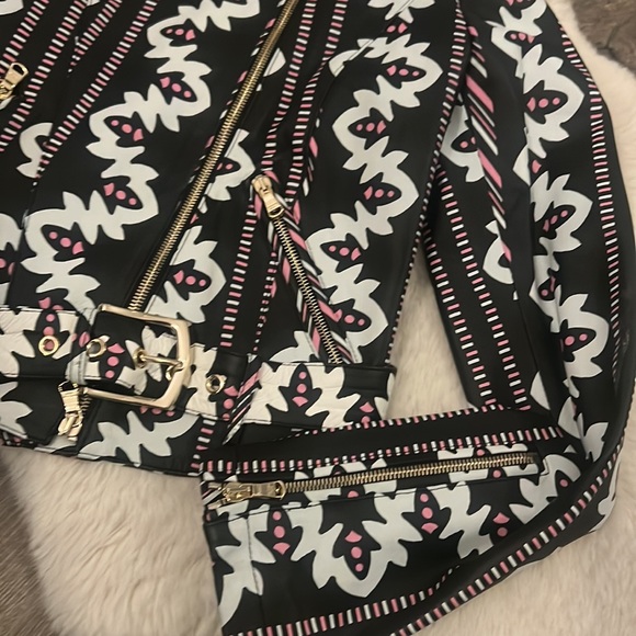 Patrizia peppe leather jacket / size small US - Picture 5 of 11